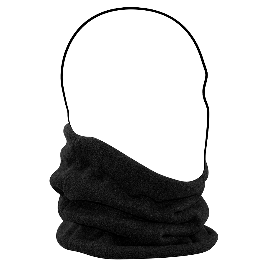 Zan® Neck Gaiter Fleece Black